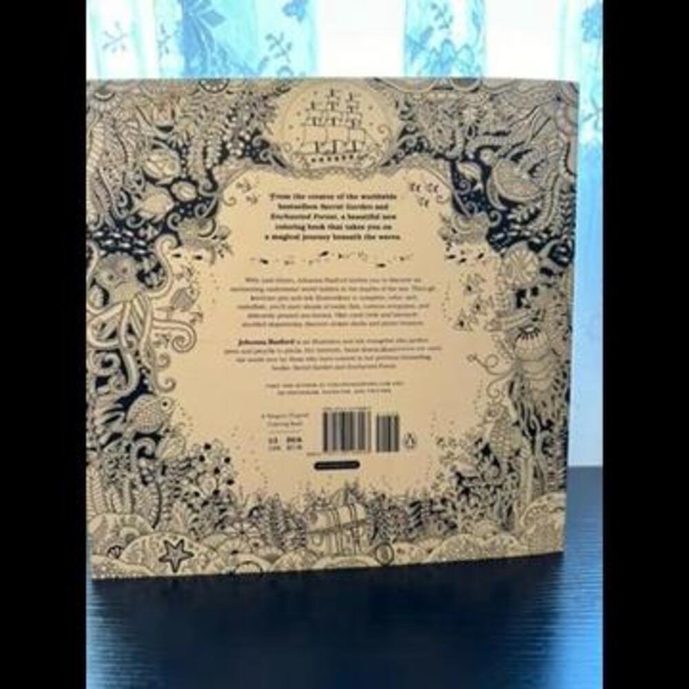 Lost Ocean: An Inky Adventure and Coloring Book by Johanna Basford - Picture 2 of 2